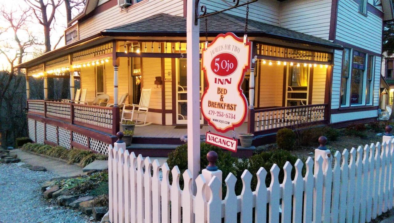 5 Ojo Inn Bed And Breakfast Eureka Springs Kültér fotó
